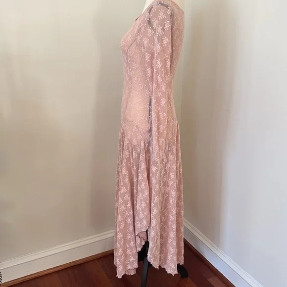 Free People Blush Asymmetrical Dress - Picture 5 of 5